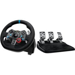 הגה מרוצים ודוושות Logitech Driving Force G29 ל - PC / PlayStation
