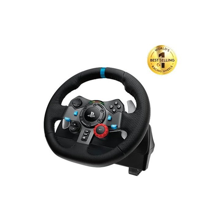 הגה מרוצים ודוושות Logitech Driving Force G29 ל - PC / PlayStation
