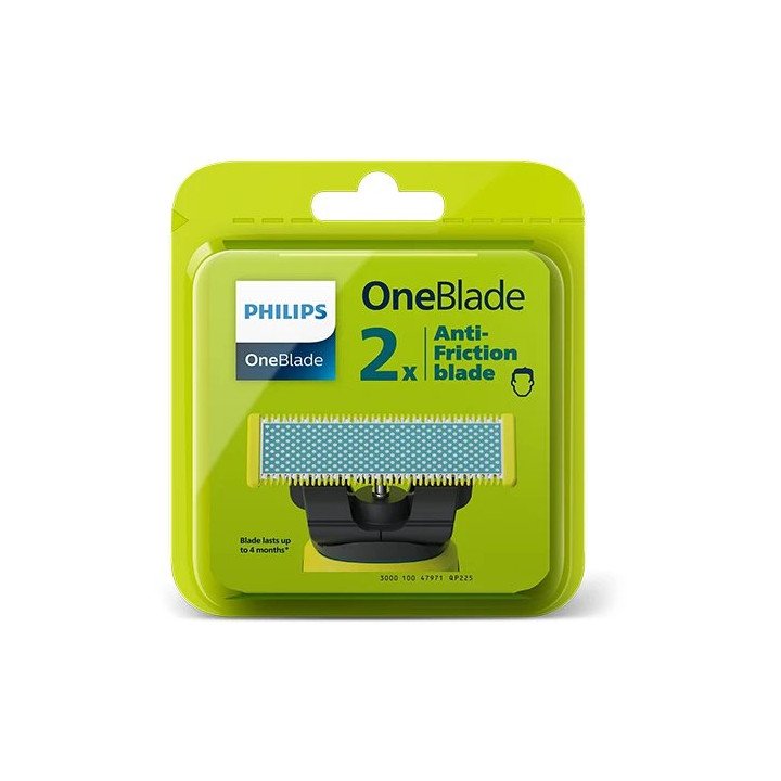 סכינים למכונת גילוח פיליפס​ – 2 יחידות Philips OneBlade QP225/50