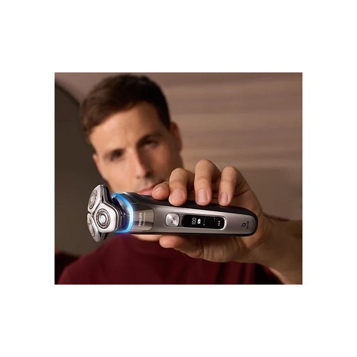 מכונת גילוח פיליפס נטענת Philips i9000 Prestige XP9202/10 לשימוש רטוב 
