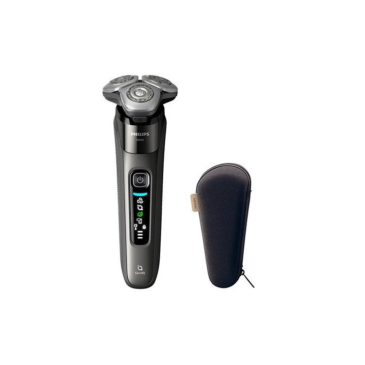 מכונת גילוח פיליפס נטענת Philips i9000 X9002/05 לשימוש רטוב ויבש עם Sk