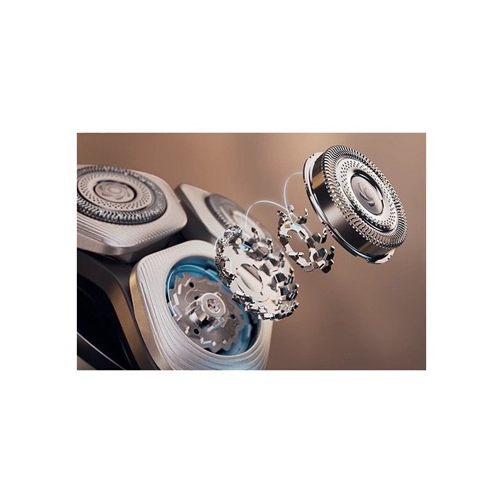 מכונת גילוח פיליפס נטענת Philips i9000 X9002/05 לשימוש רטוב ויבש עם Sk