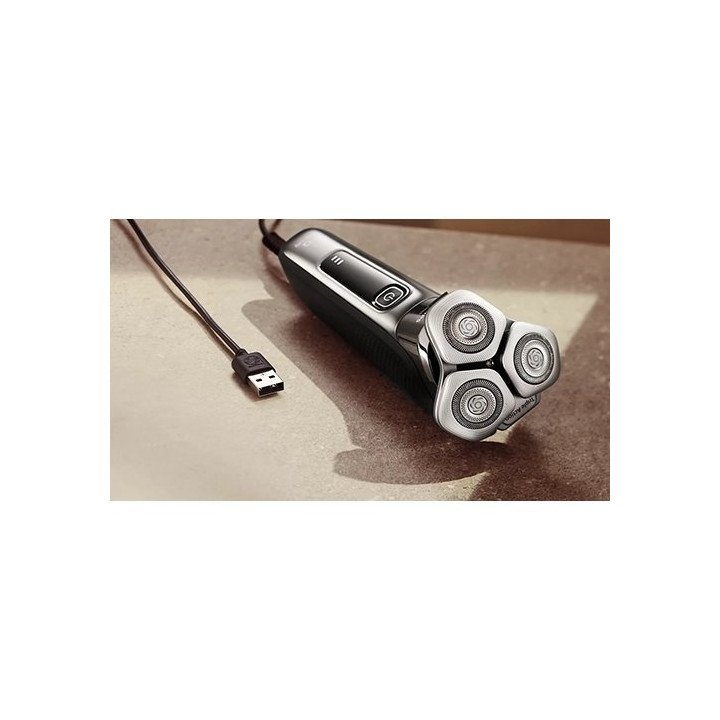 מכונת גילוח פיליפס נטענת Philips i9000 X9002/05 לשימוש רטוב ויבש עם Sk