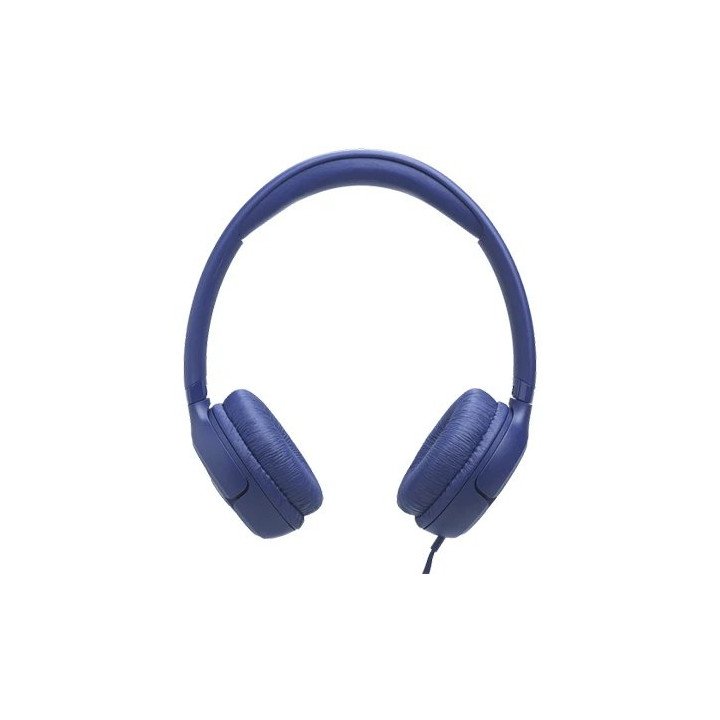 אוזניות JBL חוטיות Tune 530 Wired בצבע כחול