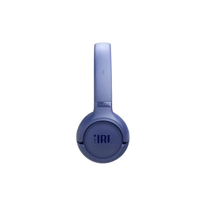 אוזניות JBL חוטיות Tune 530 Wired בצבע כחול