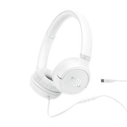 אוזניות JBL חוטיות Tune 530C USB-C בצבע לבן