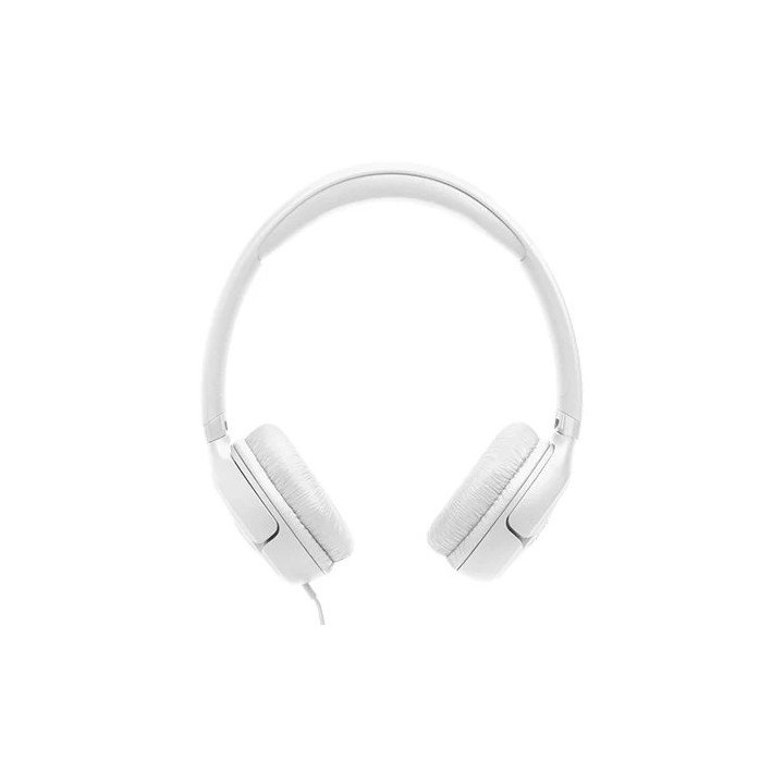 אוזניות JBL חוטיות Tune 530C USB-C בצבע לבן
