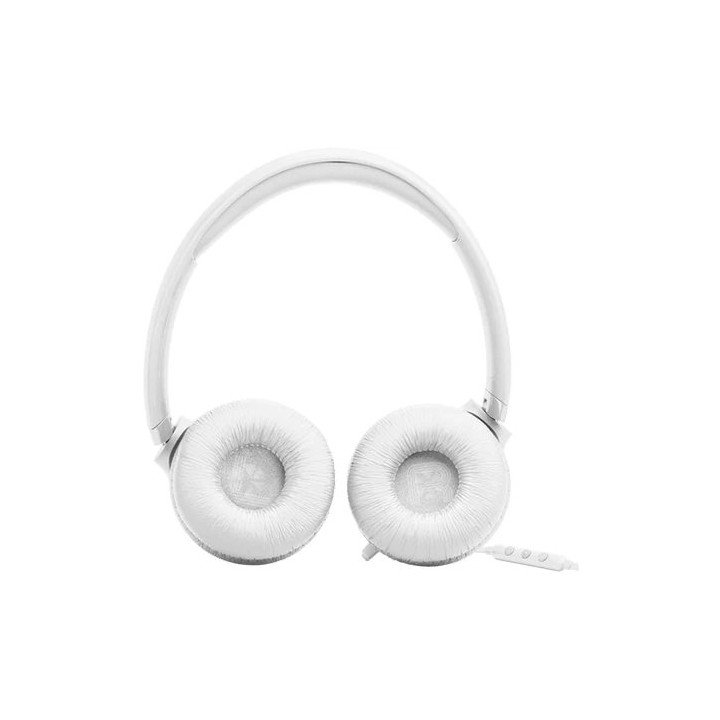אוזניות JBL חוטיות Tune 530C USB-C בצבע לבן
