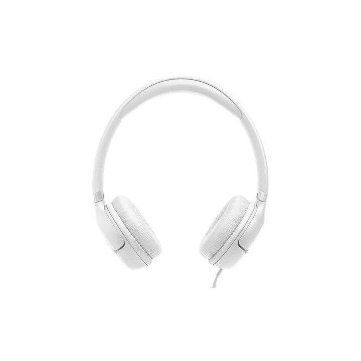 אוזניות JBL חוטיות Tune 530C USB-C בצבע לבן