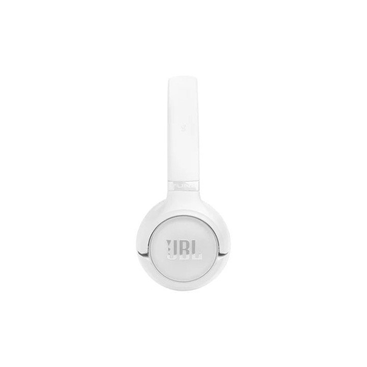 אוזניות JBL חוטיות Tune 530C USB-C בצבע לבן