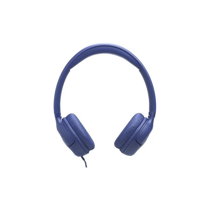 אוזניות JBL חוטיות Tune 530C USB-C בצבע כחול
