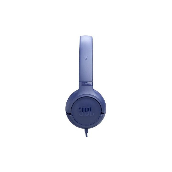 אוזניות JBL חוטיות Tune 530C USB-C בצבע כחול