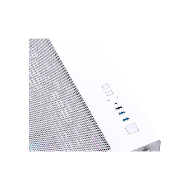 מארז מחשב גיימינג Super Gaming Crystal White ARGB