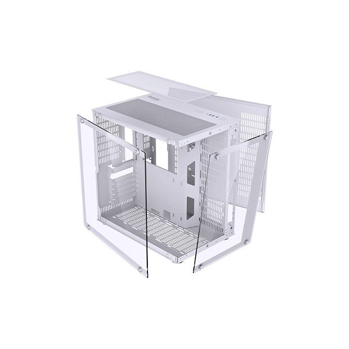 מארז מחשב גיימינג Super Gaming Crystal White ARGB