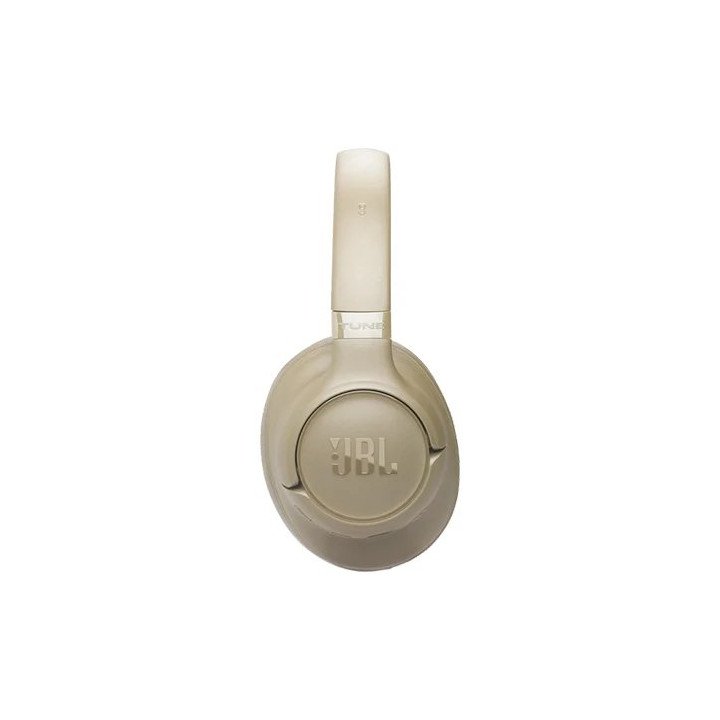 אוזניות JBL אלחוטיות בלוטוס Tune 730BT בצבע בז'