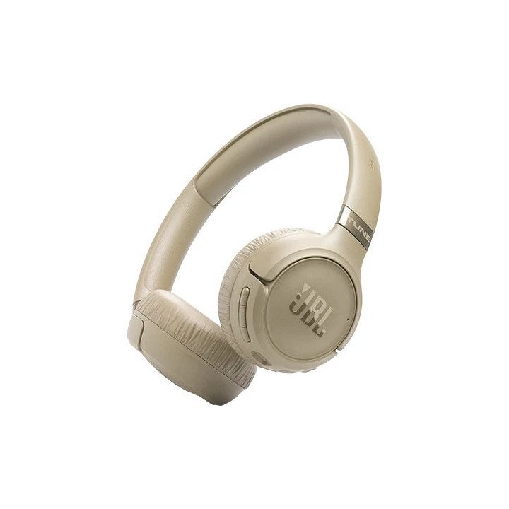 אוזניות JBL אלחוטיות Tune 680NC בצבע בז'