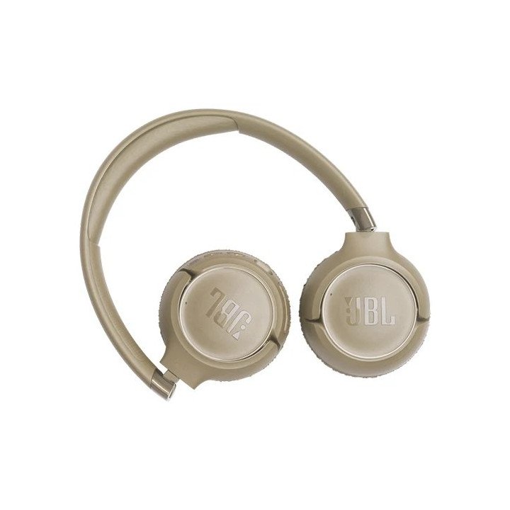 אוזניות JBL אלחוטיות Tune 680NC בצבע בז'