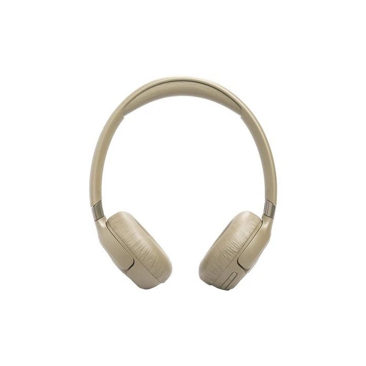 אוזניות JBL אלחוטיות Tune 680NC בצבע בז'