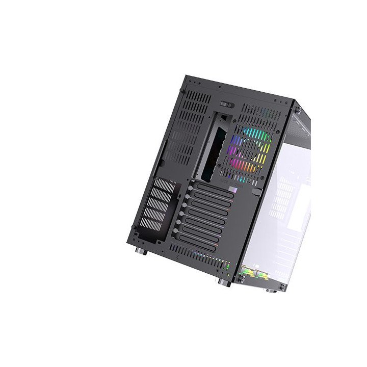 מארז מחשב גיימינג Super Gaming Crystal Black ARGB