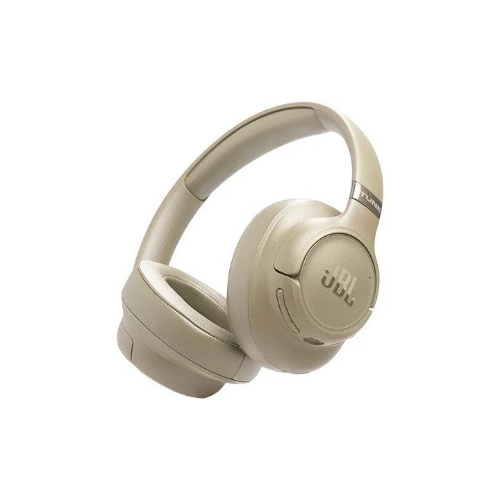 אוזניות JBL אלחוטיות Tune 780NC בצבע בז'