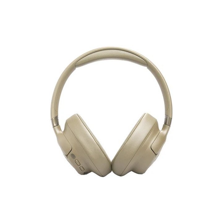 אוזניות JBL אלחוטיות Tune 780NC בצבע בז'