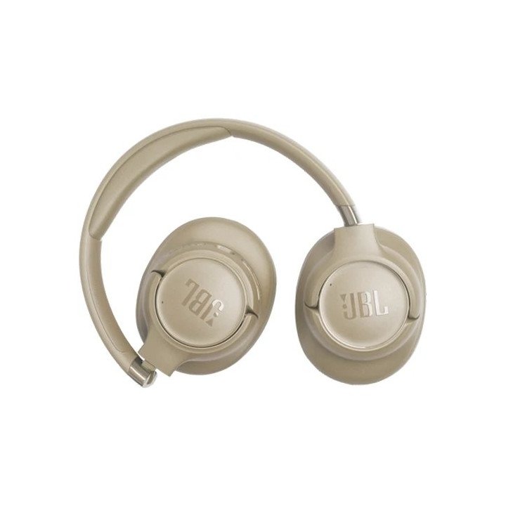 אוזניות JBL אלחוטיות Tune 780NC בצבע בז'