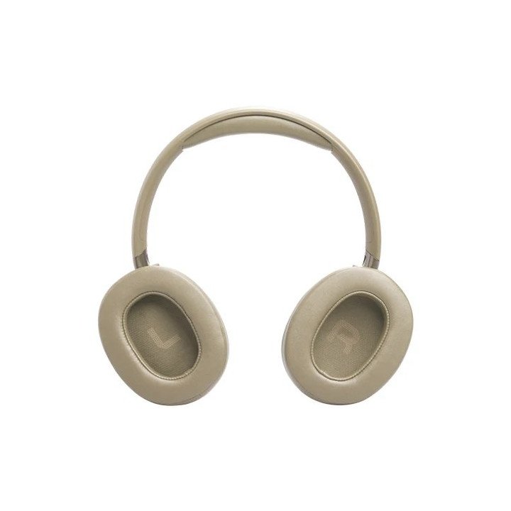 אוזניות JBL אלחוטיות Tune 780NC בצבע בז'