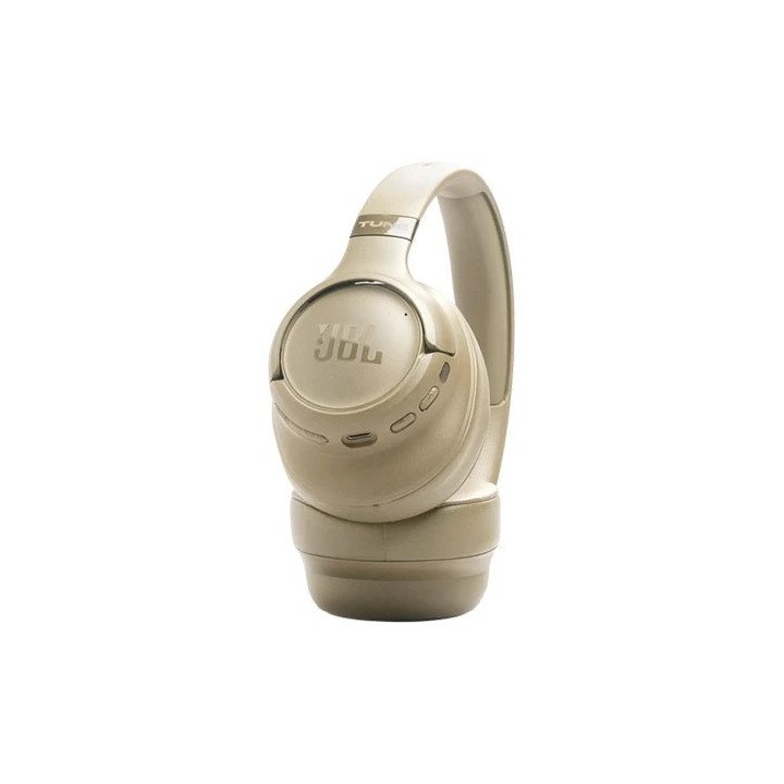 אוזניות JBL אלחוטיות Tune 780NC בצבע בז'