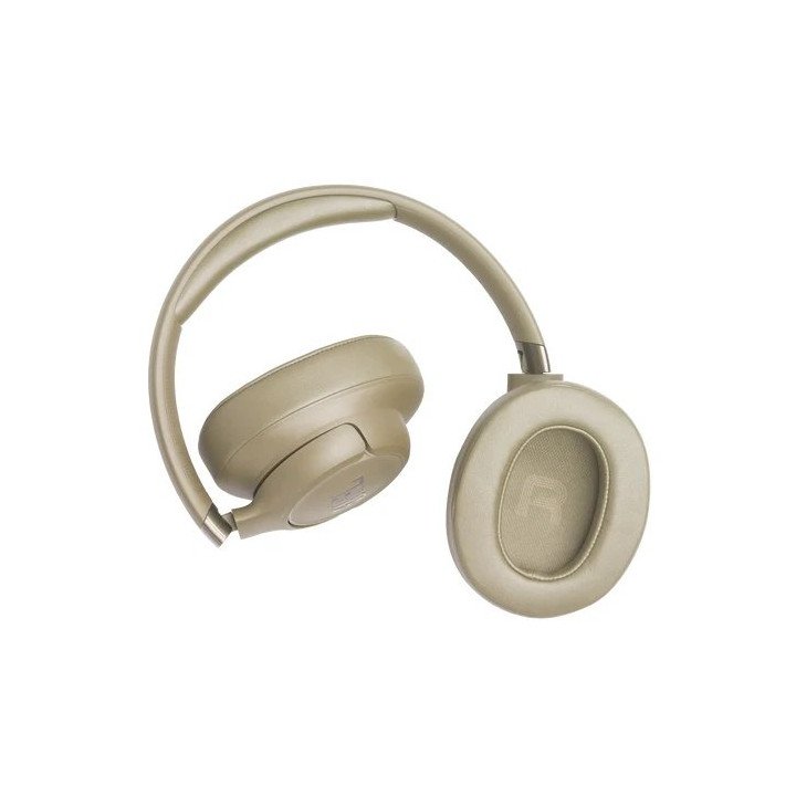 אוזניות JBL אלחוטיות Tune 780NC בצבע בז'