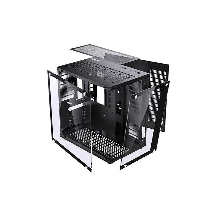 מארז מחשב גיימינג Super Gaming Crystal Black ARGB