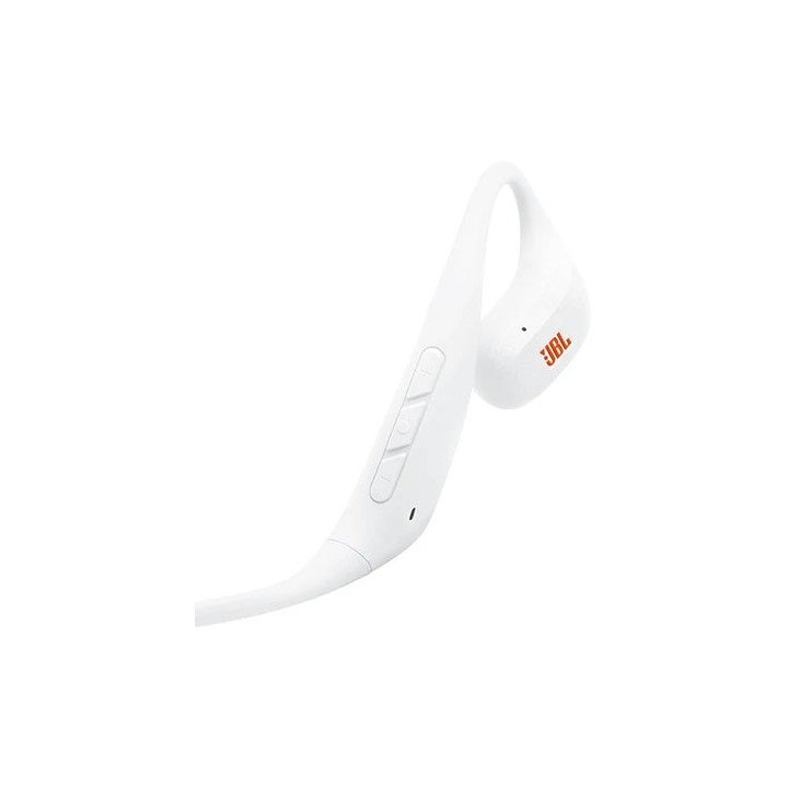 אוזניות ספורט JBL אלחוטיות Endurance Pace עם קשת צוואר גמישה – צבע לבן