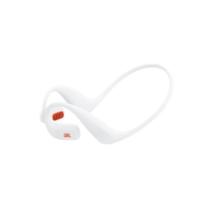אוזניות ספורט JBL אלחוטיות Endurance Pace עם קשת צוואר גמישה – צבע לבן