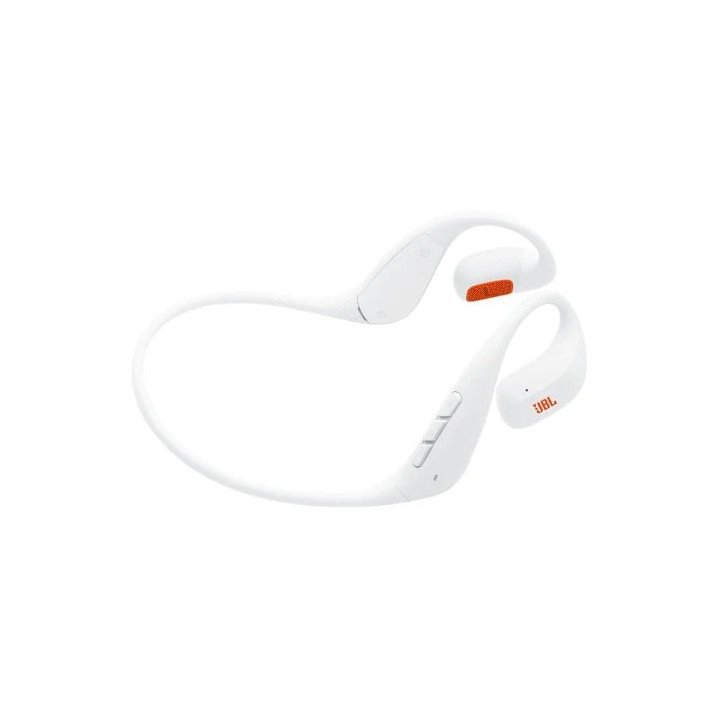 אוזניות ספורט JBL אלחוטיות Endurance Pace עם קשת צוואר גמישה – צבע לבן
