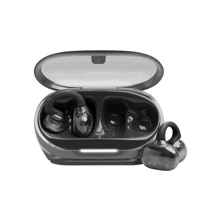 אוזניות JBL אלחוטיות Soundgear Clips TWS בטכנולוגיית OpenSound בצבע שח