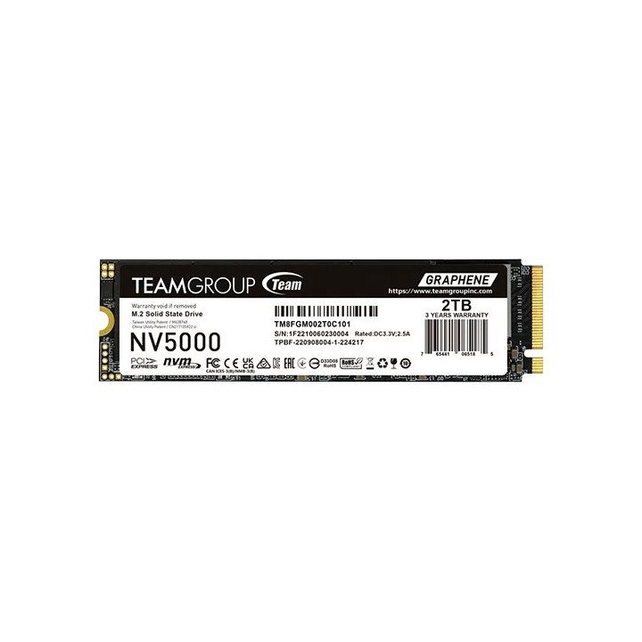 כונן Team Group NV5000 M.2 PCIe 4.0 2TB SSD
