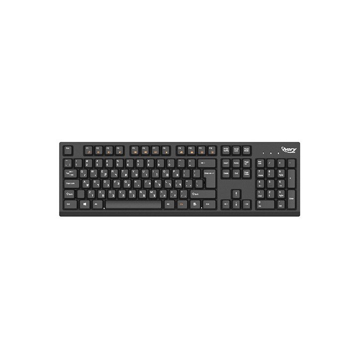 מקלדת אלחוטית Super Peripherals K310 עברית ואנגלית בצבע שחור