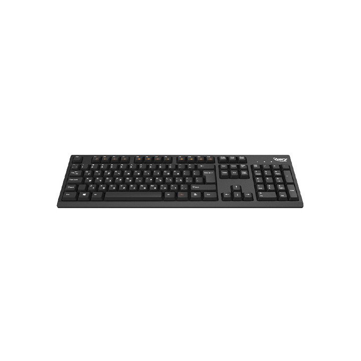 מקלדת אלחוטית Super Peripherals K310 עברית ואנגלית בצבע שחור