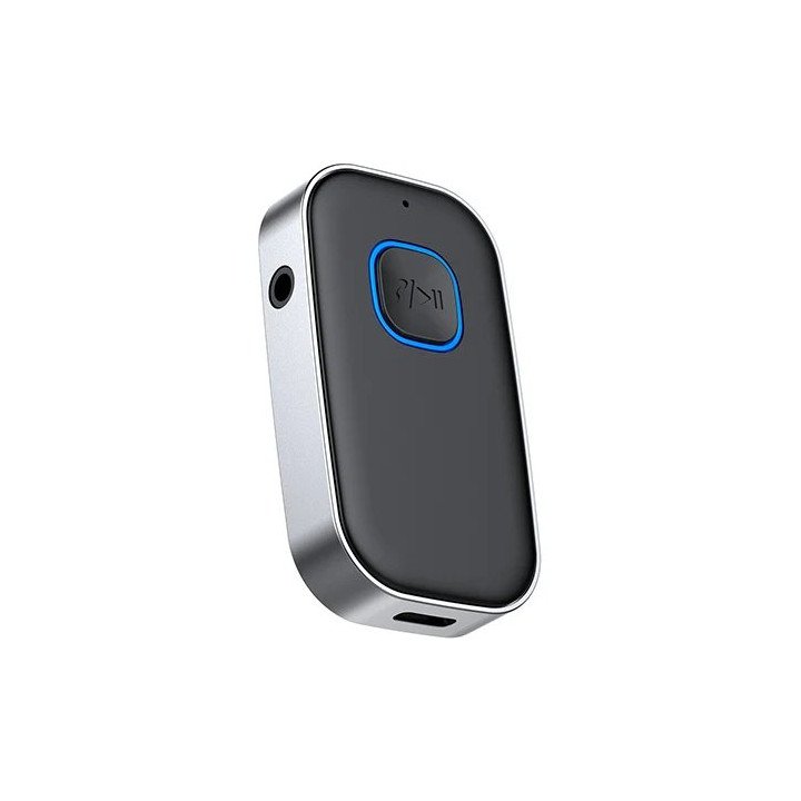 מתאם בלוטוס לרכב Bluetooth 5.3 מקלט אודיו AUX אלחוטי Super J22
