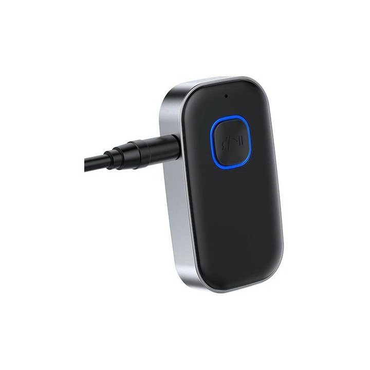 מתאם בלוטוס לרכב Bluetooth 5.3 מקלט אודיו AUX אלחוטי Super J22