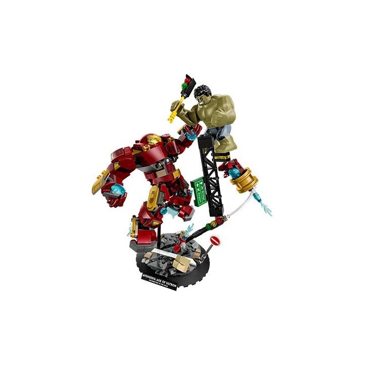לגו מארוול האלקבאסטר נגד הענק הירוק LEGO Marvel 76343