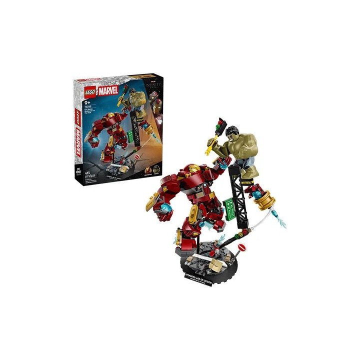 לגו מארוול האלקבאסטר נגד הענק הירוק LEGO Marvel 76343