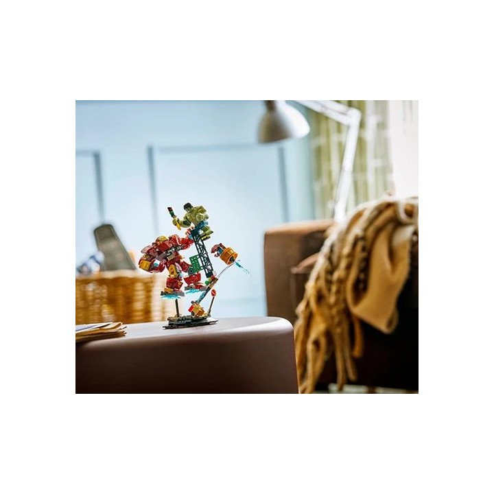 לגו מארוול האלקבאסטר נגד הענק הירוק LEGO Marvel 76343