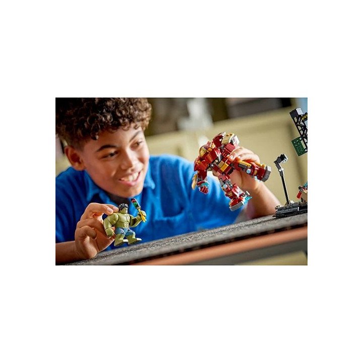 לגו מארוול האלקבאסטר נגד הענק הירוק LEGO Marvel 76343