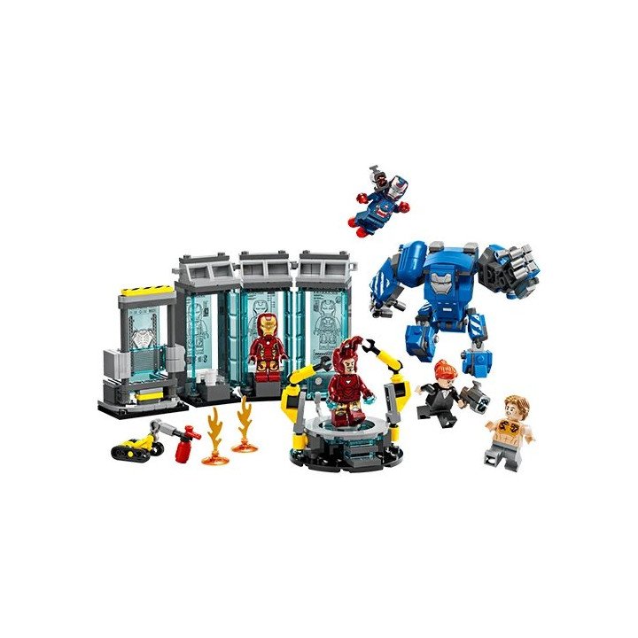 לגו מארוול המעבדה של איירון מן: אולם השריון LEGO Marvel 76315