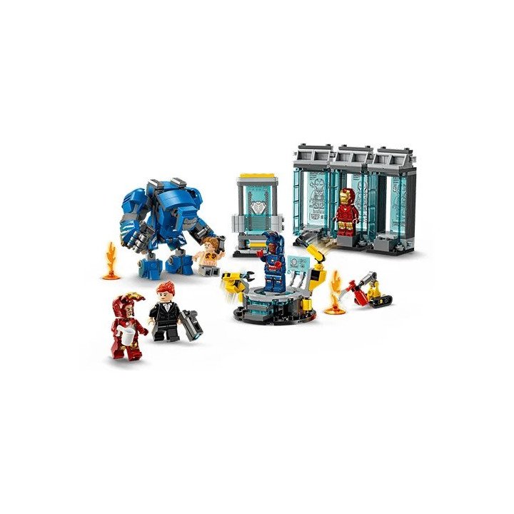 לגו מארוול המעבדה של איירון מן: אולם השריון LEGO Marvel 76315