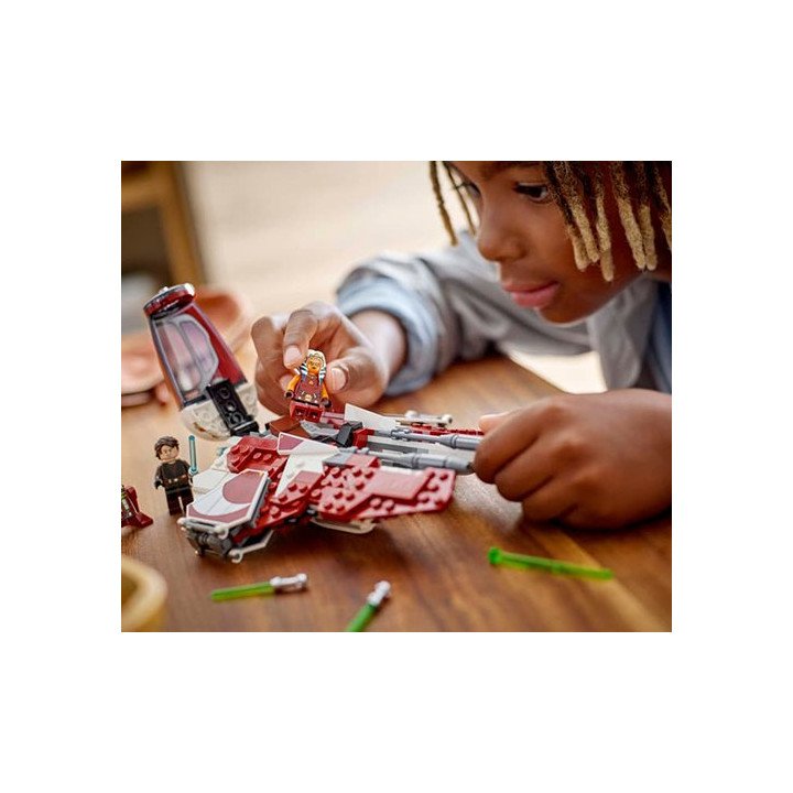 לגו המיירט הג'דיי של אסוקה LEGO Star Wars Ahsoka's Jedi Interceptor 75