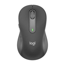 עכבר אלחוטי Logitech Signature M650 L Wireless Mouse בצבע Graphite בגו