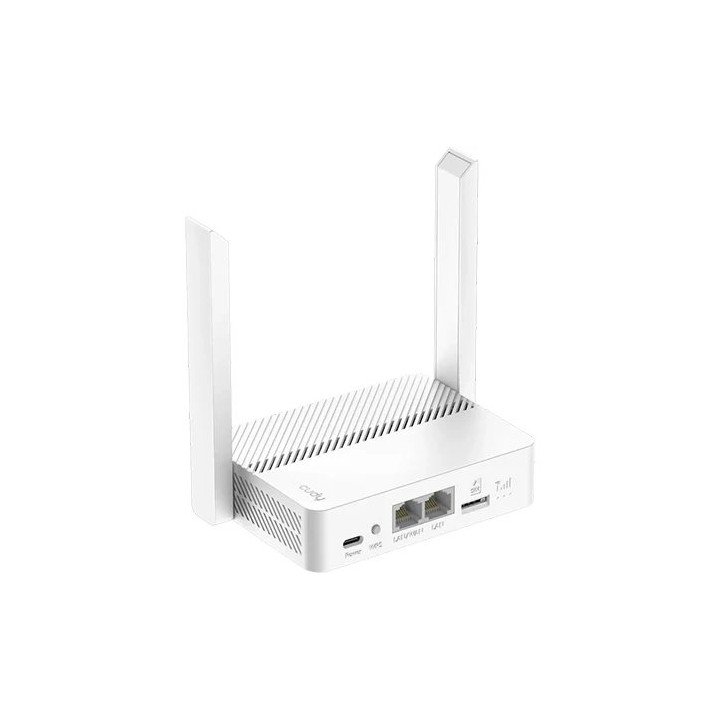 נתב אלחוטי משולב מודם סלולרי CUDY LT300 4G N300 Wi-Fi Router