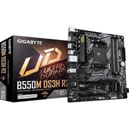 לוח אם Gigabyte B550M DS3H R2 mATX DDR4 AM4 AMD
