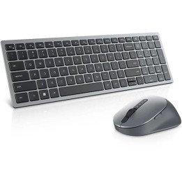 מקלדת ועכבר אלחוטי Dell Pro Plus Compact – ממשק 2.4GHz / Bluetooth – צ